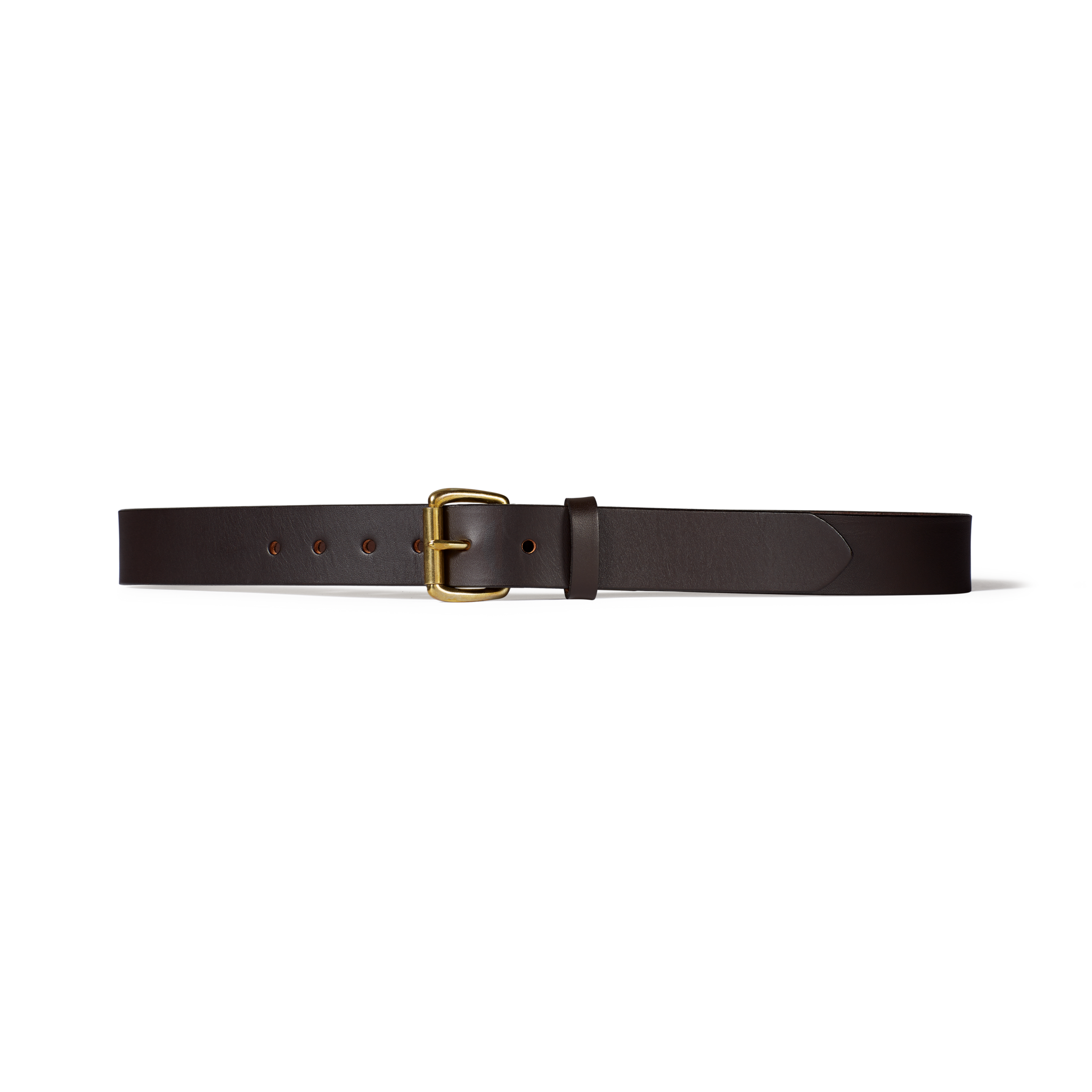 1.25" Bridle Leather Belt - Brown Leather
